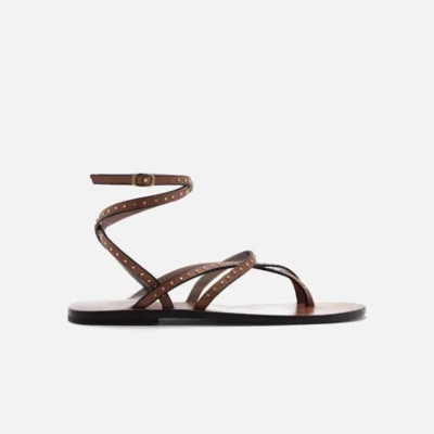 Studded Leather Sandals